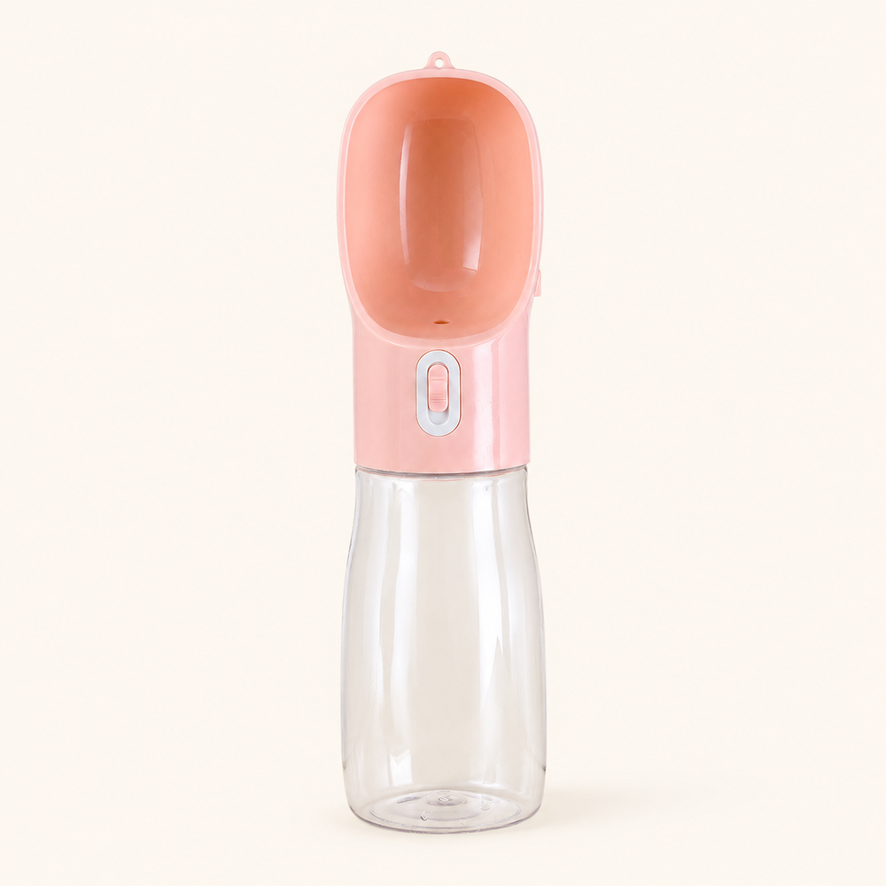 Travel Water Bottle — Pink — 13.5 fl oz